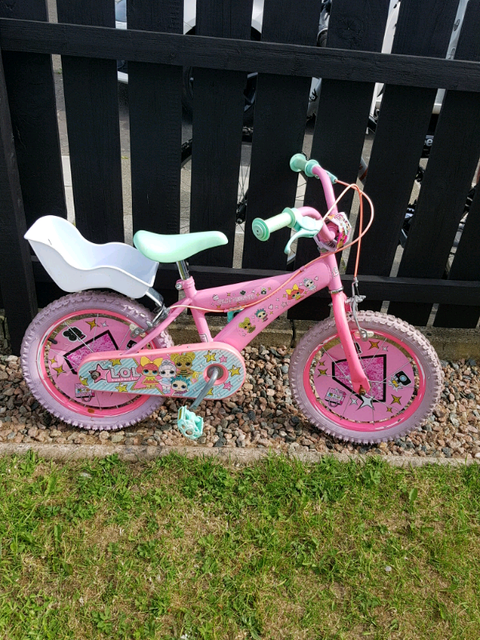 lol surprise girls bike